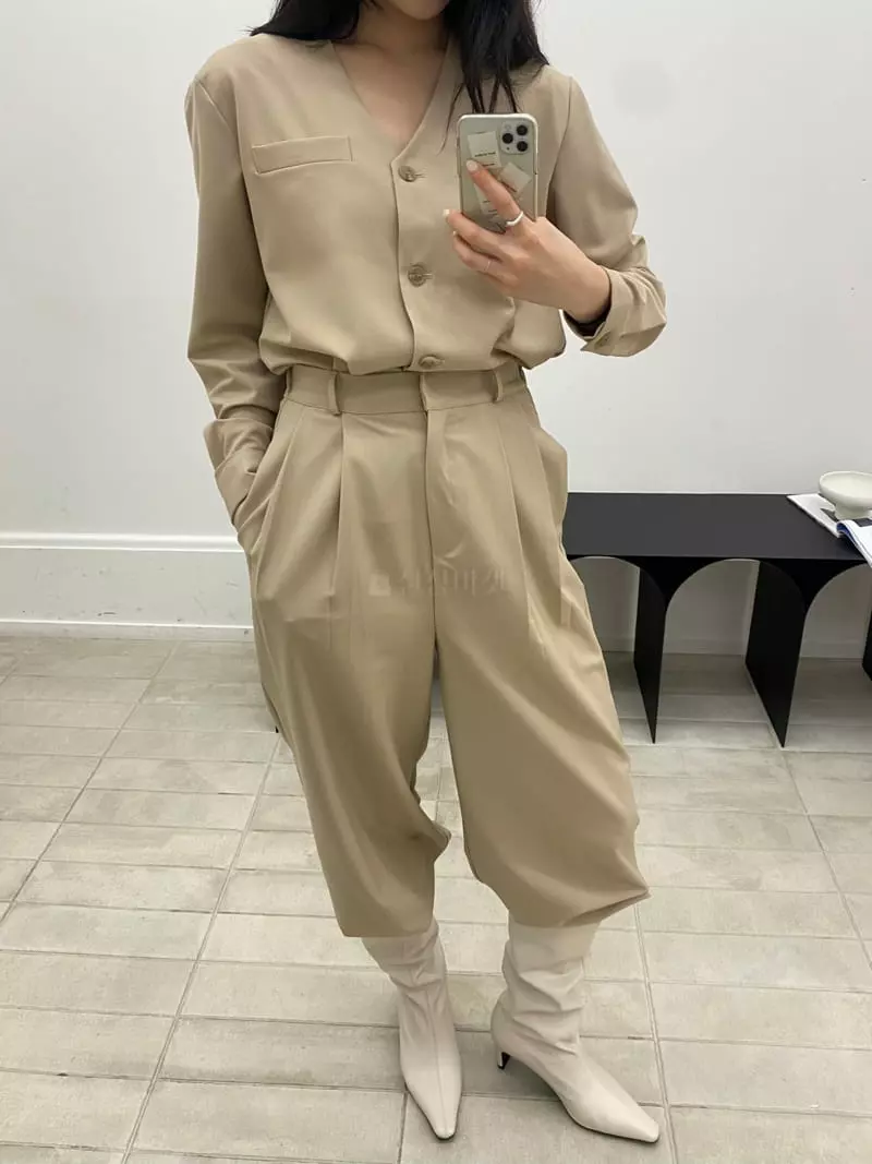 Howl - Korean Women Fashion - #womensfashion - MOA Banding Slacks - 4