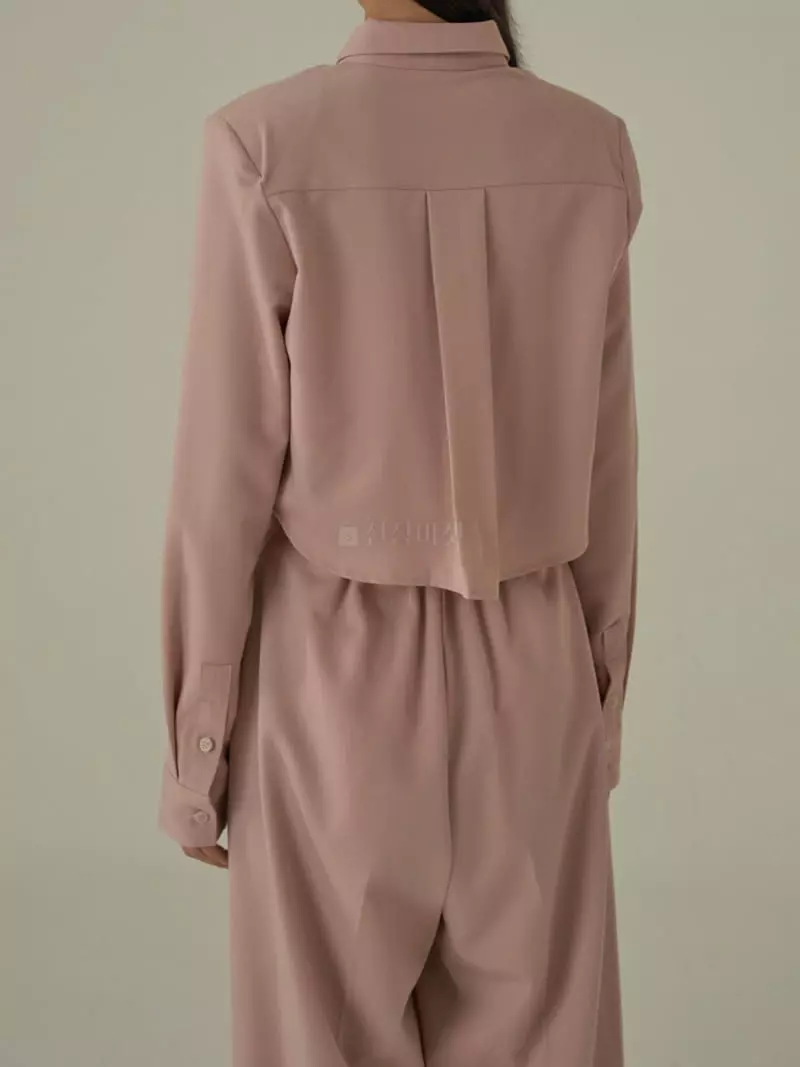 Howl - Korean Women Fashion - #momslook - Mona Crop Blouse - 5