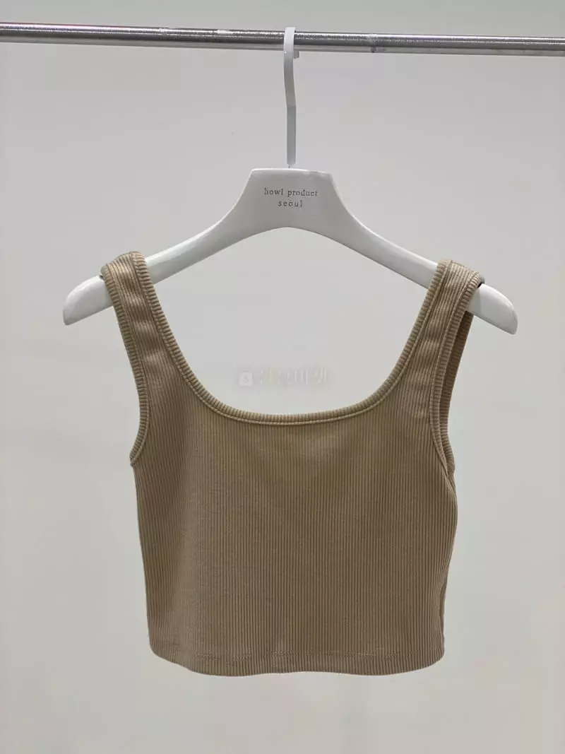 Howl - Korean Women Fashion - #momslook - Ribbed Crop Top - 4