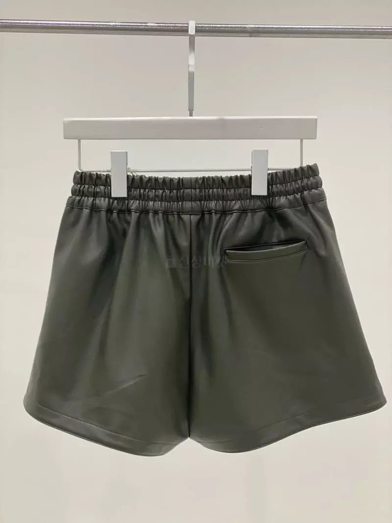 Howl - Korean Women Fashion - #momslook - Leather Set Up Shorts - 3