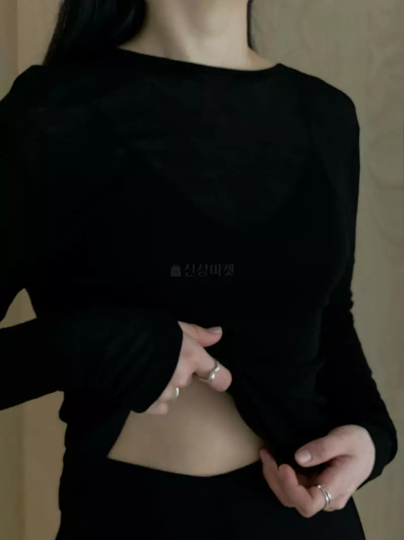 Howl - Korean Women Fashion - #womensfashion - Cash Long Sleeves Tee - 3