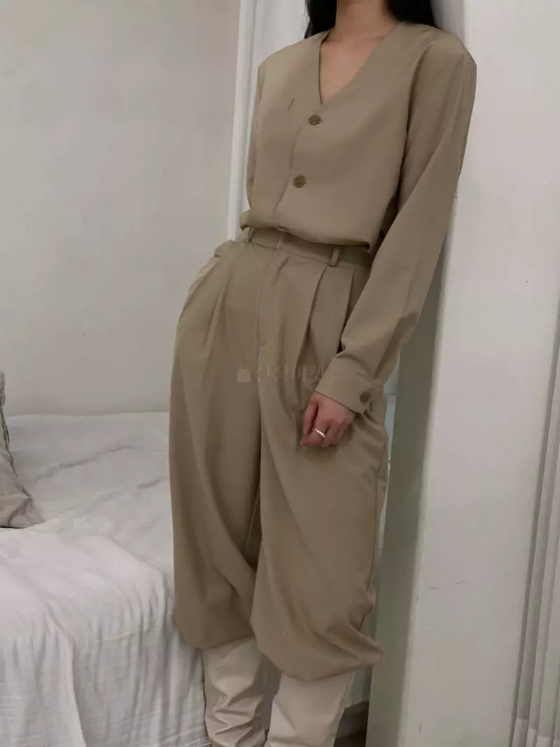 Howl - Korean Women Fashion - #womensfashion - MOA Banding Slacks - 5