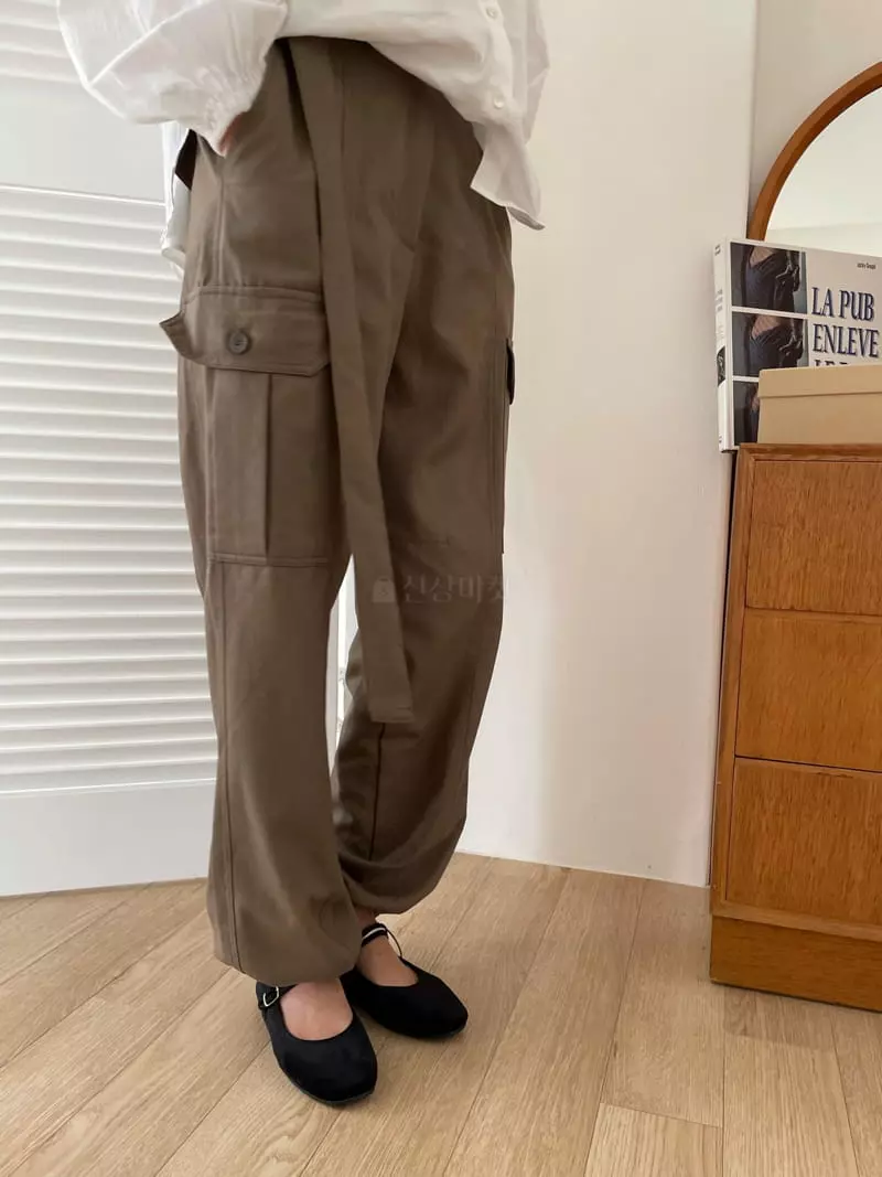 Hue - Korean Women Fashion - #momslook - cargo Pants - 8