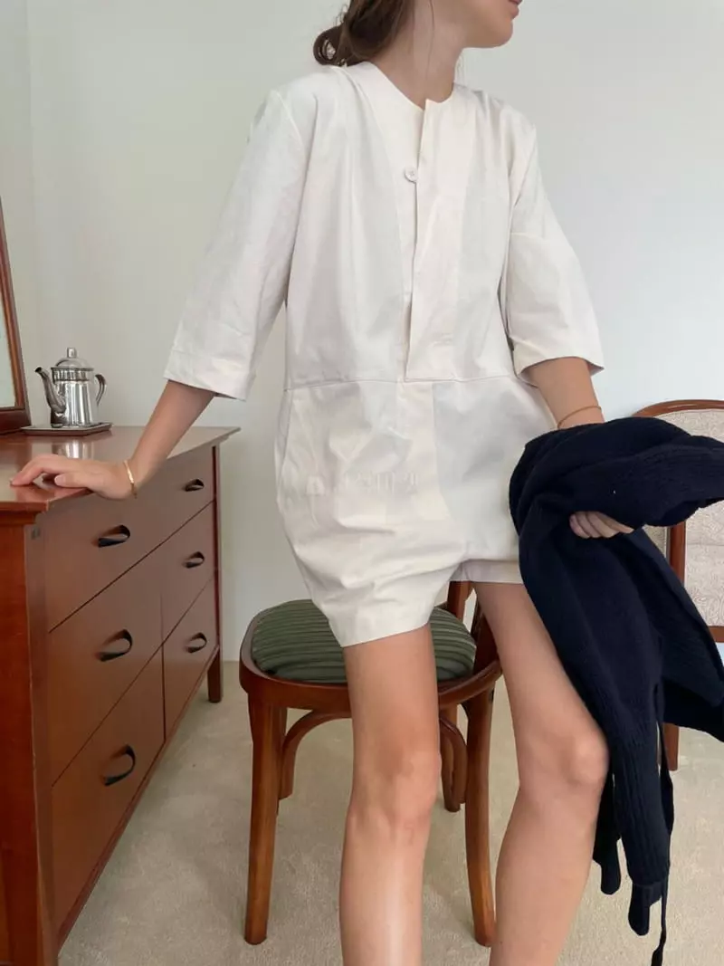 Hue - Korean Women Fashion - #momslook - Ann Jumpsuit - 3