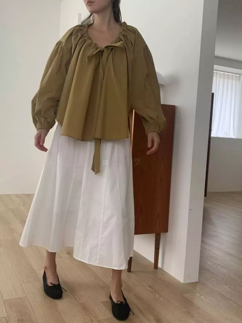Hue - Korean Women Fashion - #momslook - Adell Blouse - 11