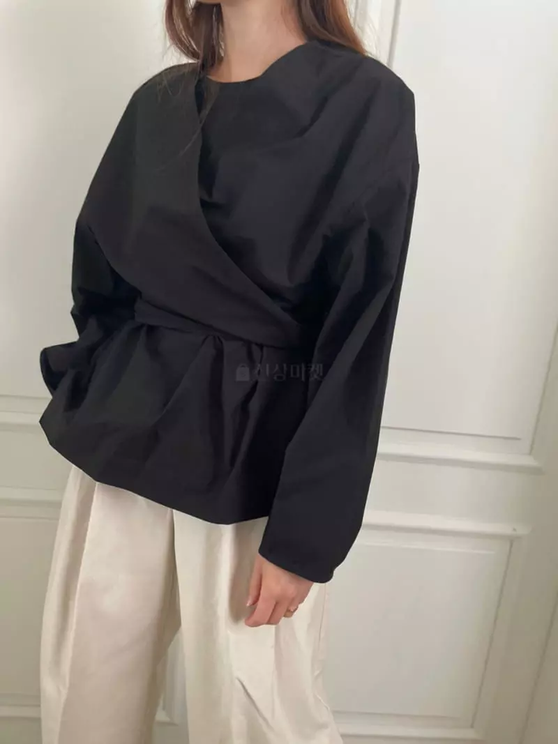 Hue - Korean Women Fashion - #momslook - Ribbon Blouse - 8