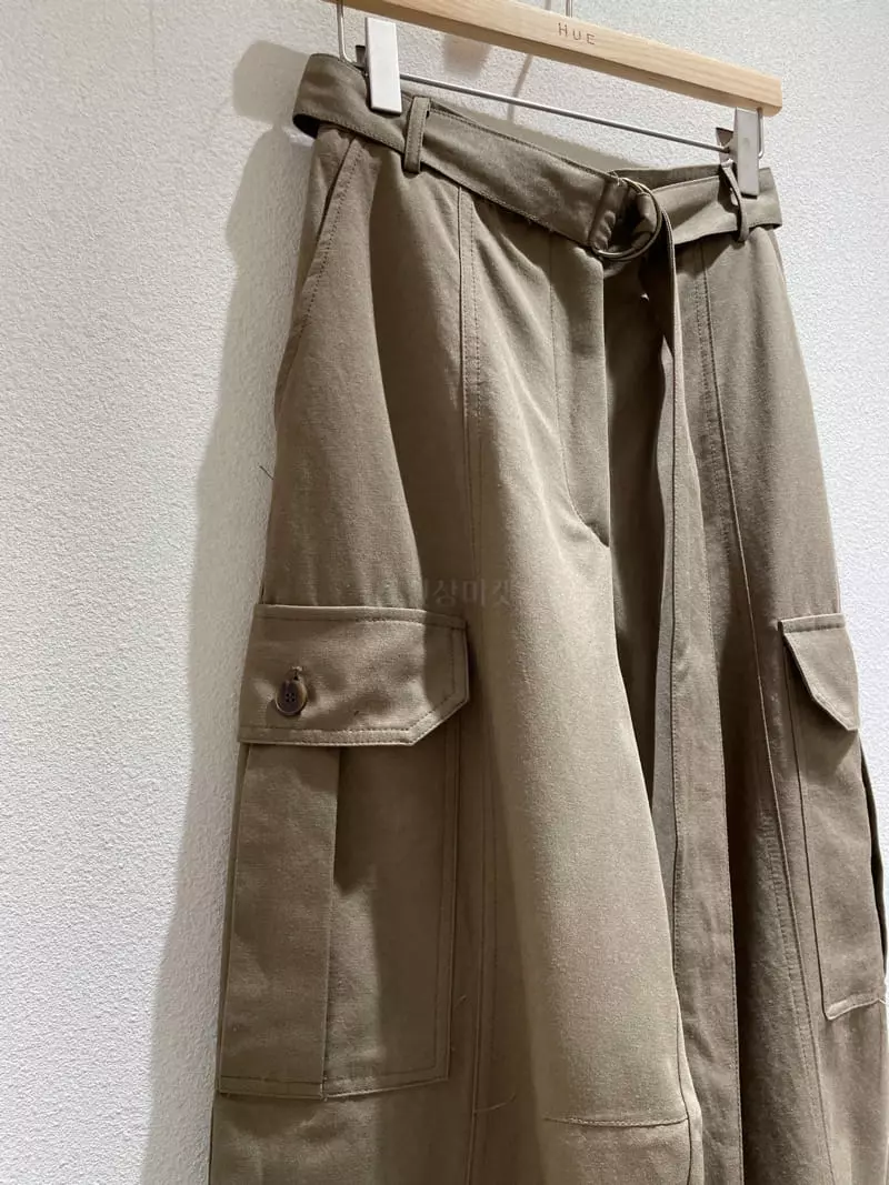 Hue - Korean Women Fashion - #shopsmall - cargo Pants - 3