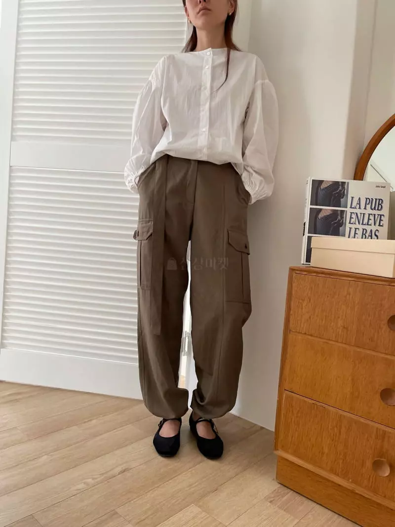 Hue - Korean Women Fashion - #shopsmall - cargo Pants - 4