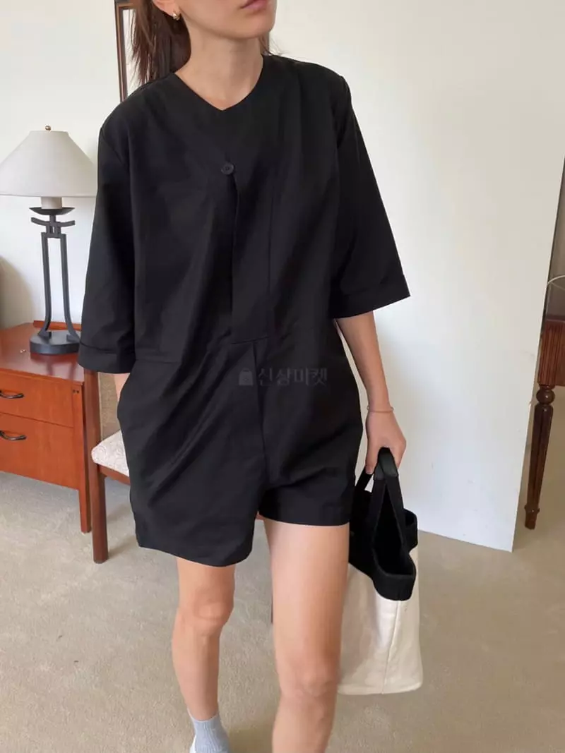 Hue - Korean Women Fashion - #momslook - Ann Jumpsuit - 4