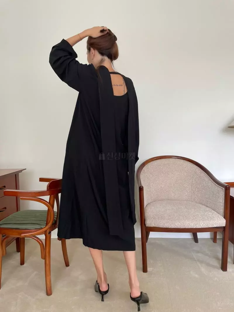 Hue - Korean Women Fashion - #womensfashion - Ribbon One-piece - 10