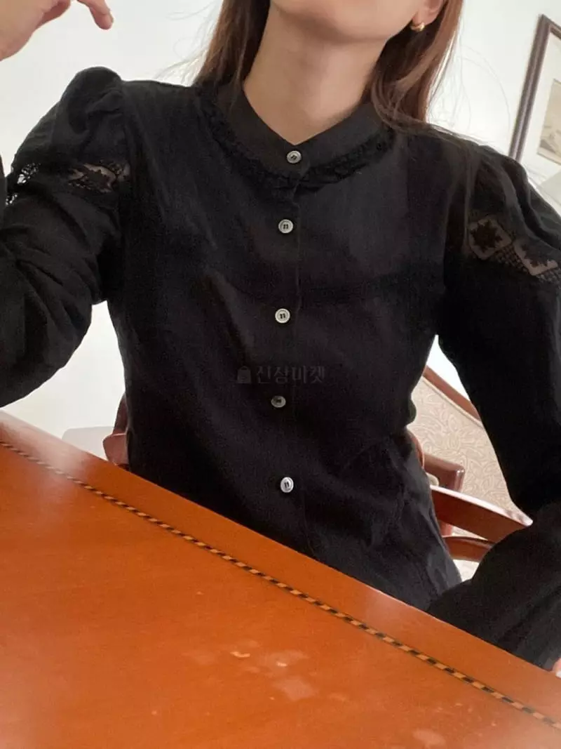 Hue - Korean Women Fashion - #womensfashion - Lace Blouse - 6