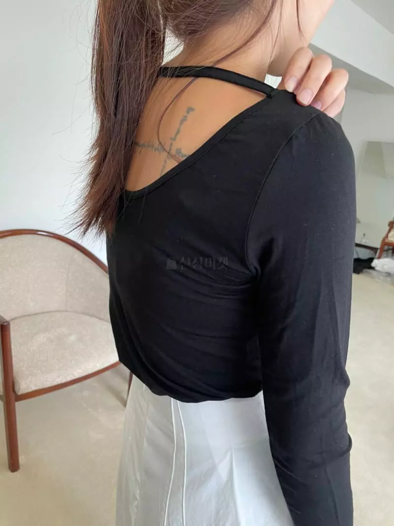 Hue - Korean Women Fashion - #womensfashion - Piping Tee - 3