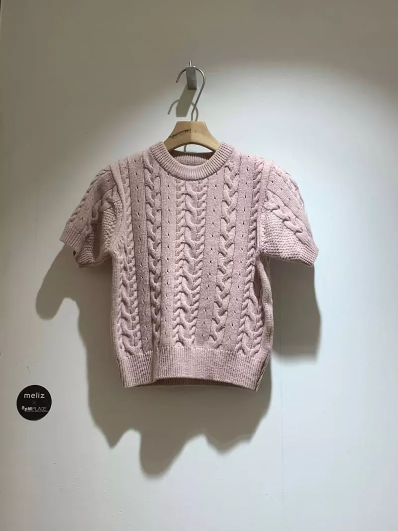 Hue - Korean Women Fashion - #womensfashion - Ggwa Short Sleeves Knit Tee - 3