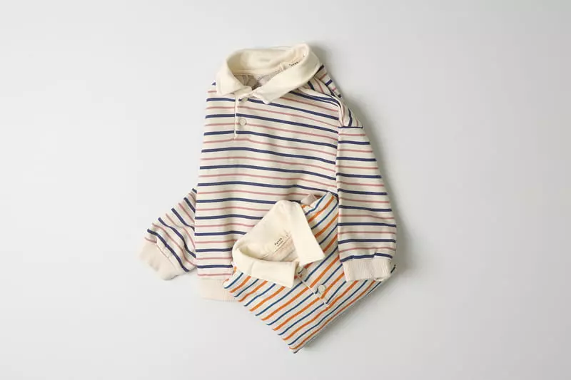 Hyvaa - Korean Children Fashion - #Kfashion4kids - City Stipes Tee - 6