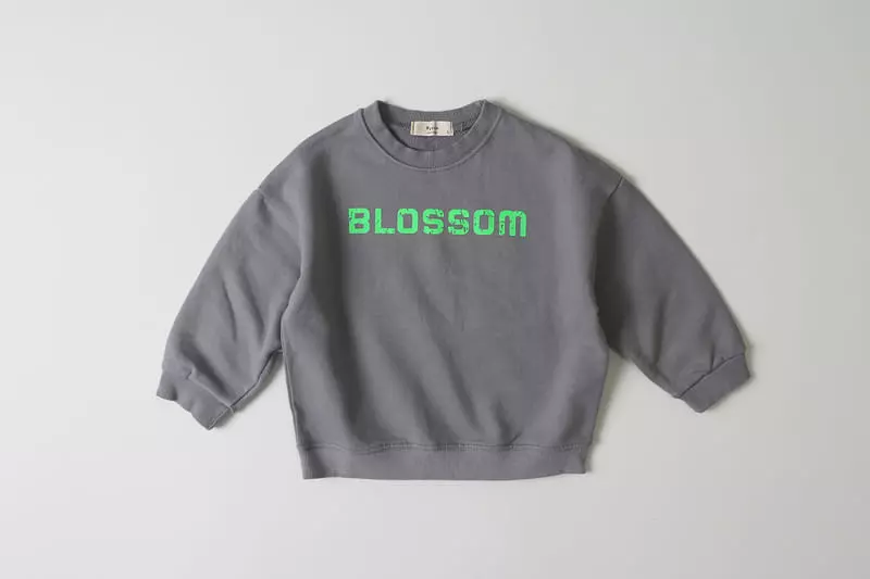 Hyvaa - Korean Children Fashion - #Kfashion4kids - Blossom Embrodiery Sweatshirt - 5