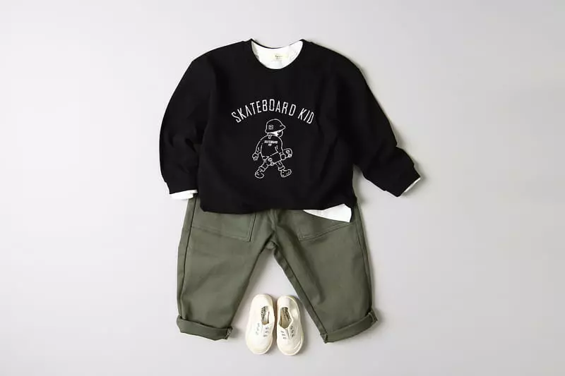 Hyvaa - Korean Children Fashion - #childofig - Board Kids Tee