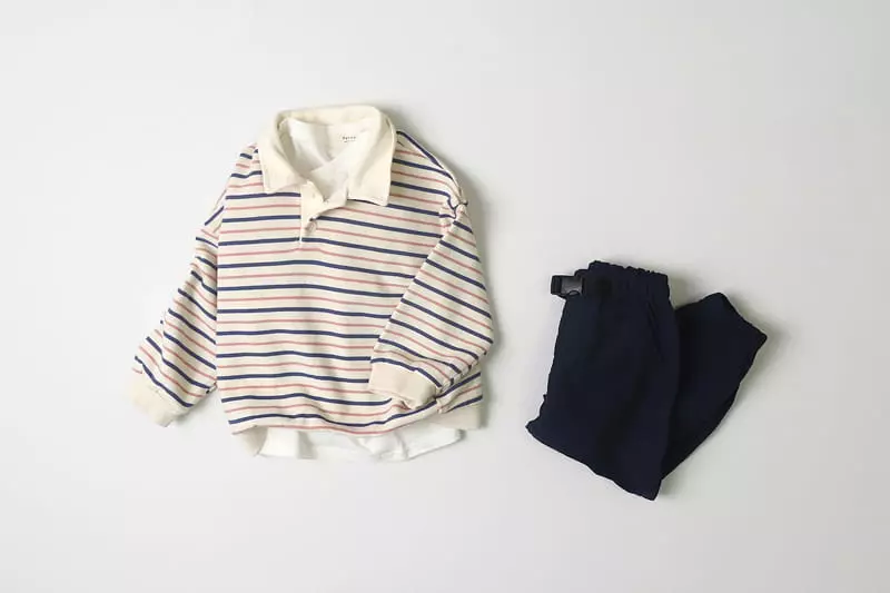 Hyvaa - Korean Children Fashion - #childofig - City Stipes Tee - 11