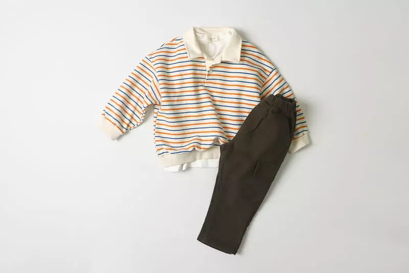 Hyvaa - Korean Children Fashion - #childofig - City Stipes Tee - 12