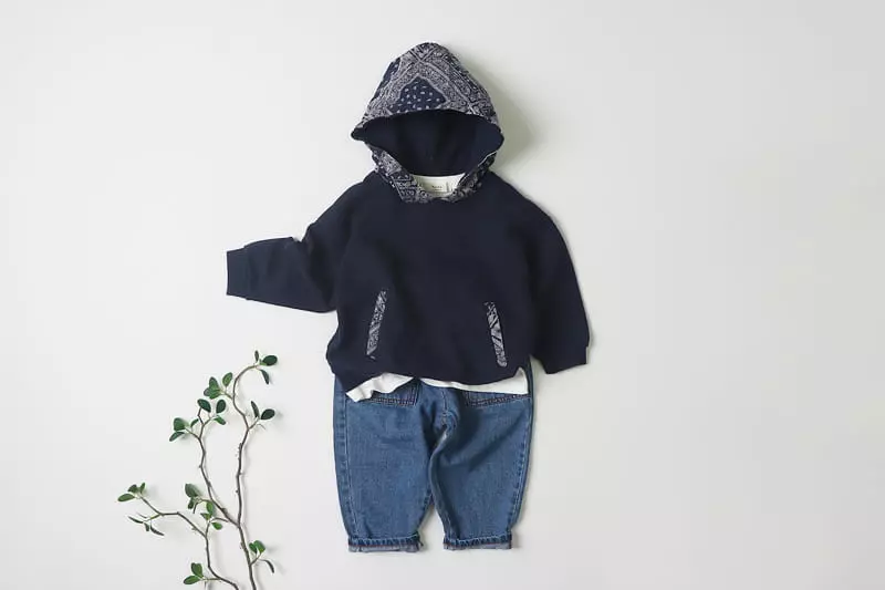 Hyvaa - Korean Children Fashion - #childofig - Paisely Hoody - 9