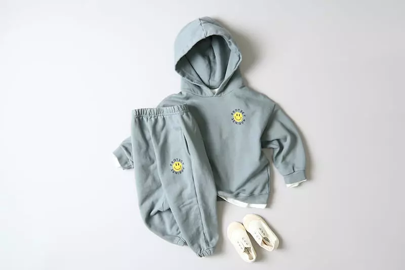 Hyvaa - Korean Children Fashion - #childofig - Project Hoody Top Bottom Set - 7