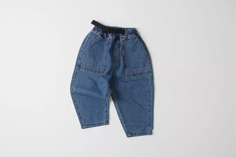 Hyvaa - Korean Children Fashion - #childofig - Belt Jeans