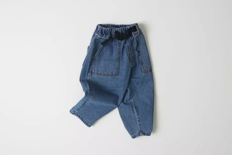 Hyvaa - Korean Children Fashion - #childofig - Belt Jeans - 2