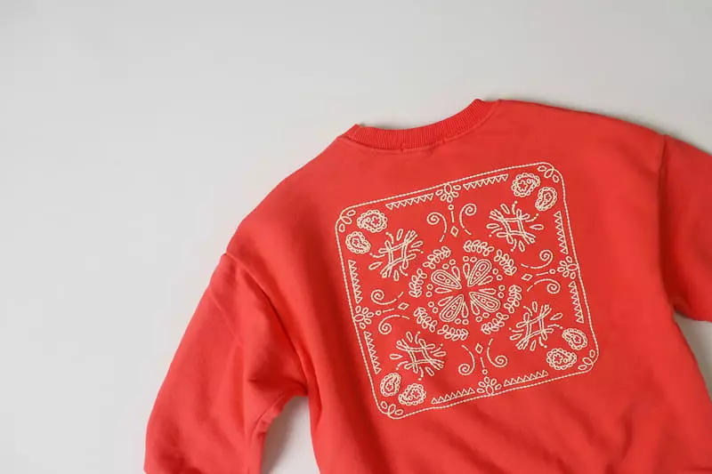 Hyvaa - Korean Children Fashion - #childrensboutique - Paisely Sweatshirt - 10
