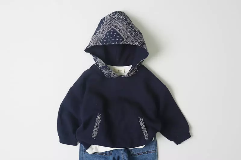 Hyvaa - Korean Children Fashion - #childrensboutique - Paisely Hoody - 11