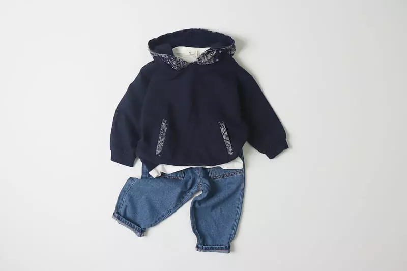 Hyvaa - Korean Children Fashion - #designkidswear - Paisely Hoody - 12