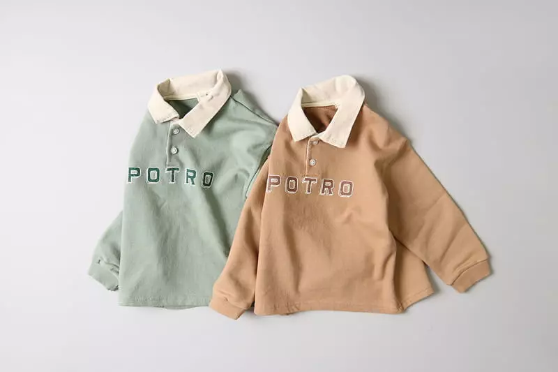 Hyvaa - Korean Children Fashion - #discoveringself - Port Lo Collar Tee - 5