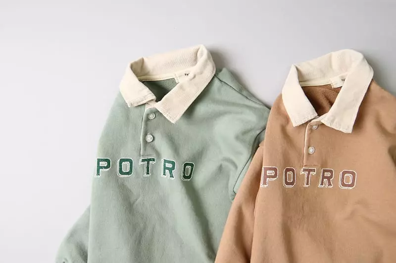 Hyvaa - Korean Children Fashion - #fashionkids - Port Lo Collar Tee - 6