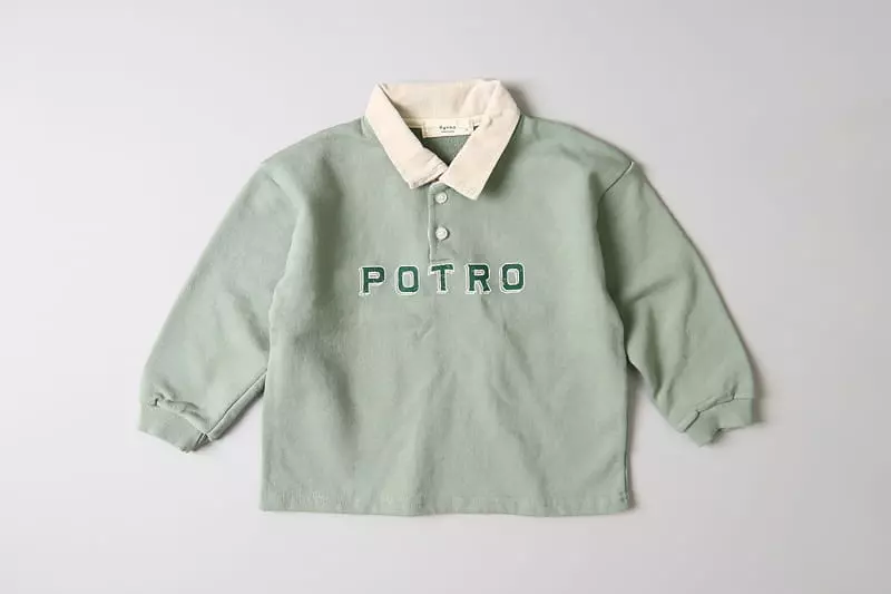 Hyvaa - Korean Children Fashion - #kidsstore - Port Lo Collar Tee - 8