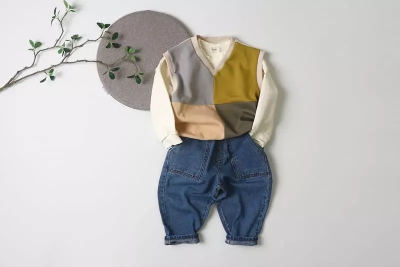 Hyvaa - Korean Children Fashion - #kidzfashiontrend - 5Color Vest - 7