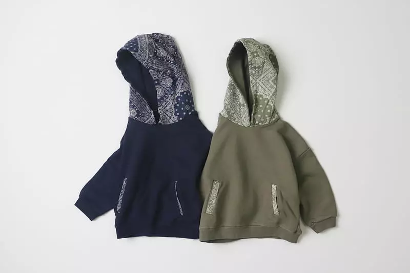 Hyvaa - Korean Children Fashion - #kidzfashiontrend - Paisely Hoody - 3