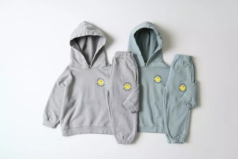 Hyvaa - Korean Children Fashion - #kidzfashiontrend - Project Hoody Top Bottom Set