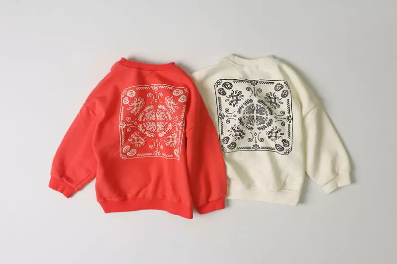 Hyvaa - Korean Children Fashion - #littlefashionista - Paisely Sweatshirt - 2
