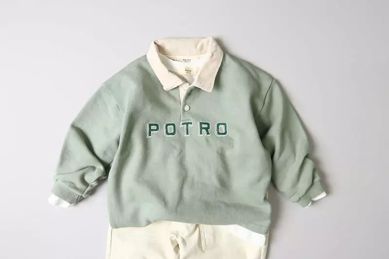 Hyvaa - Korean Children Fashion - #littlefashionista - Port Lo Collar Tee - 11