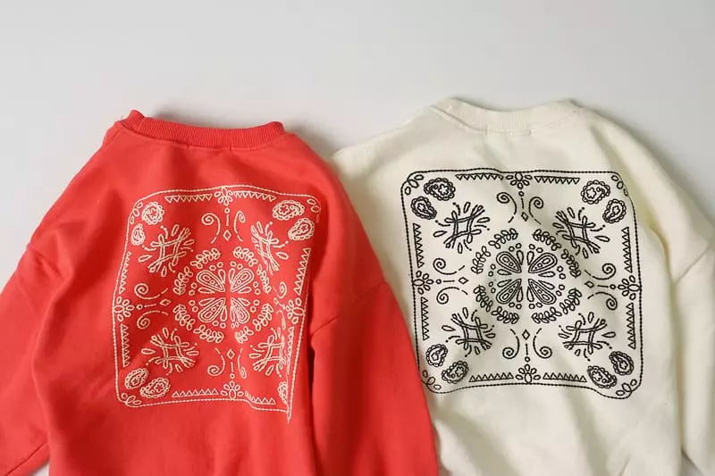 Hyvaa - Korean Children Fashion - #magicofchildhood - Paisely Sweatshirt - 3