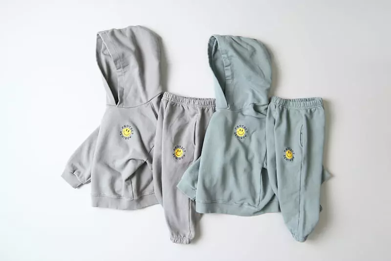 Hyvaa - Korean Children Fashion - #littlefashionista - Project Hoody Top Bottom Set - 4