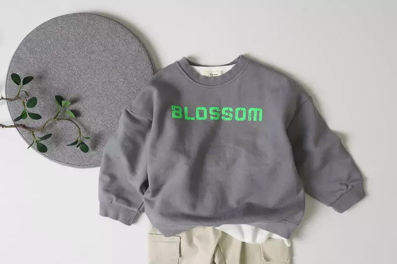 Hyvaa - Korean Children Fashion - #minifashionista - Blossom Embrodiery Sweatshirt - 8
