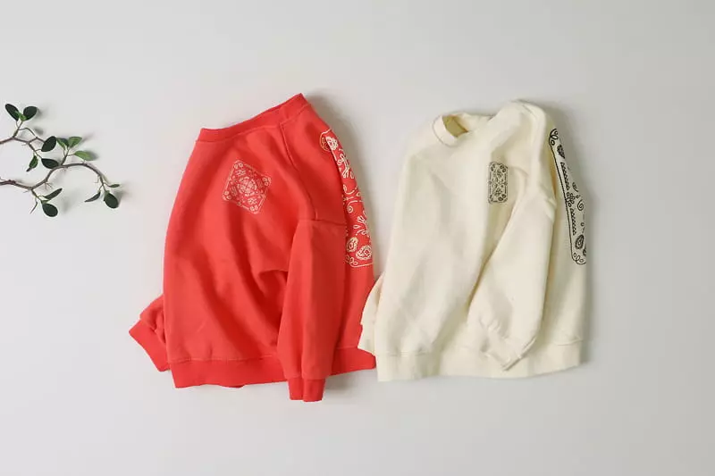 Hyvaa - Korean Children Fashion - #todddlerfashion - Paisely Sweatshirt - 6