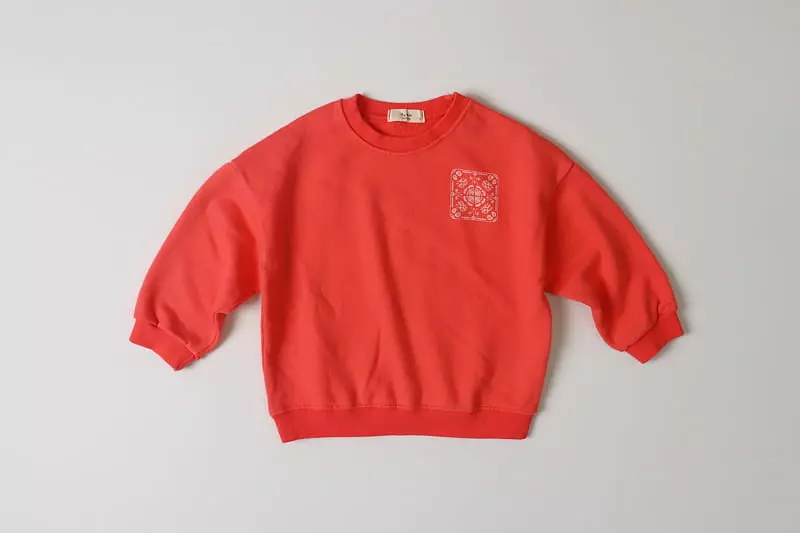 Hyvaa - Korean Children Fashion - #toddlerclothing - Paisely Sweatshirt - 7