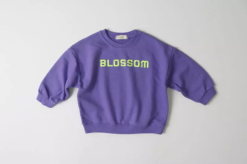 Hyvaa - Korean Children Fashion - #toddlerclothing - Blossom Embrodiery Sweatshirt - 11