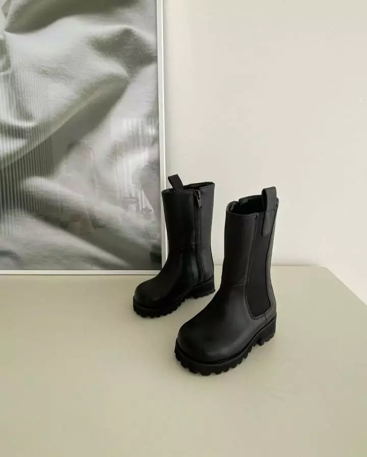 IWAI - Korean Children Fashion - #Kfashion4kids - IW957 Trunk Boots - 12