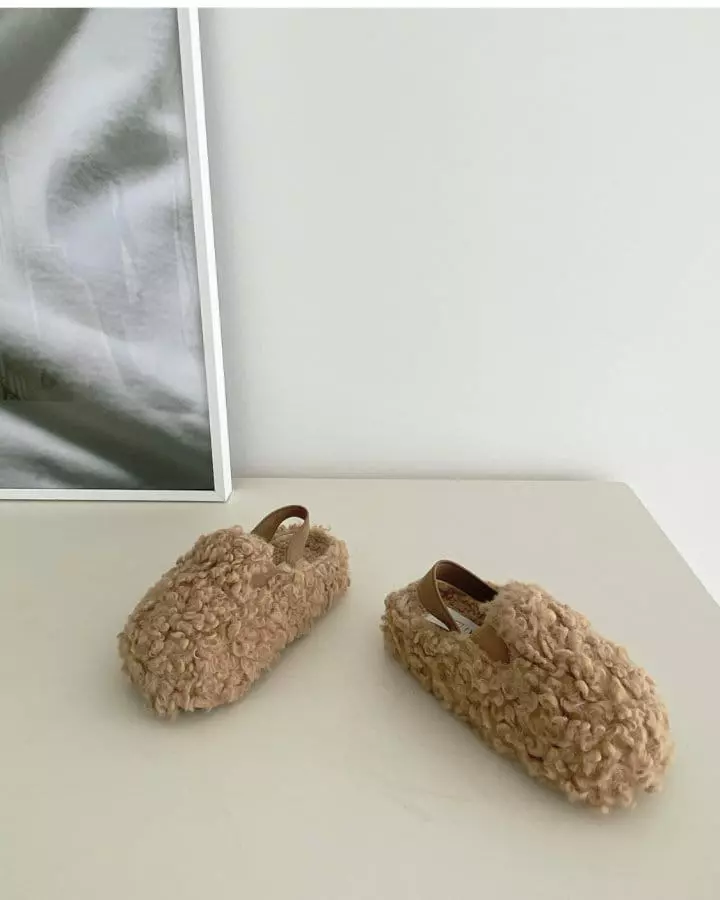 IWAI - Korean Children Fashion - #childrensboutique - IW955 Cream Slippers  - 7