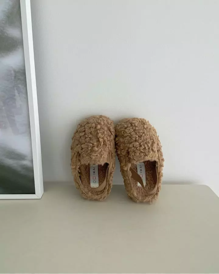 IWAI - Korean Children Fashion - #discoveringself - IW955 Cream Slippers  - 9