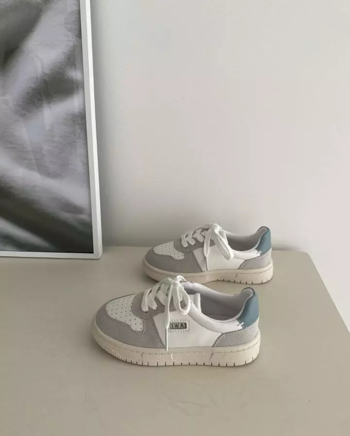 IWAI - Korean Children Fashion - #kidsshorts - IW954 Fale Sneakers - 12