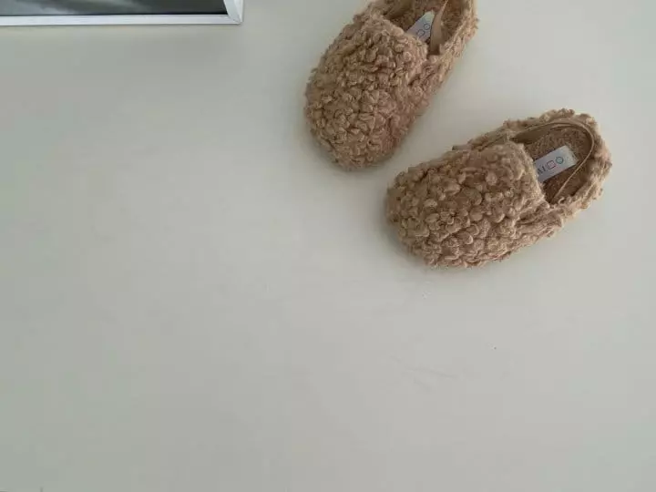 IWAI - Korean Children Fashion - #kidsshorts - IW955 Cream Slippers  - 11