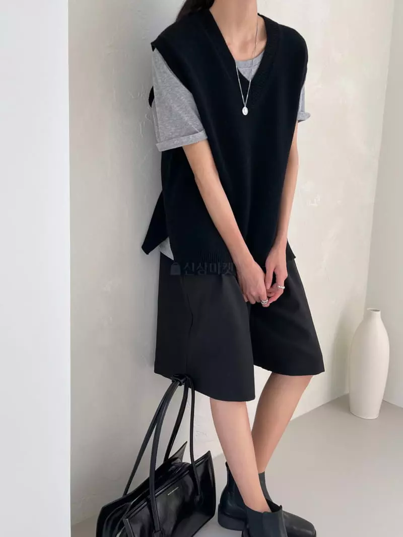 Imagine - Korean Women Fashion - #momslook - Wrap Vest - 9