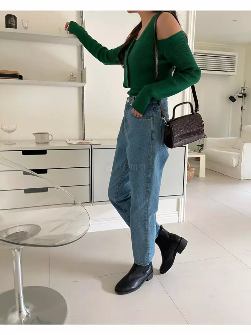 Imagine - Korean Women Fashion - #momslook - Free Cardigan - 5